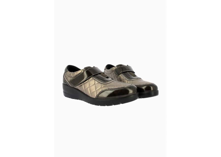 Zapato de piel con velcro Cutillas 45414 bronce