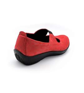 Lycra sko til Arcopedico indlægssåler M-4671 Rød