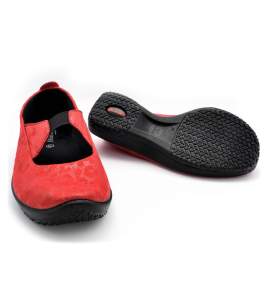 Lycra-kenkä Arcopedico-pohjallisiin M-4671 Punainen