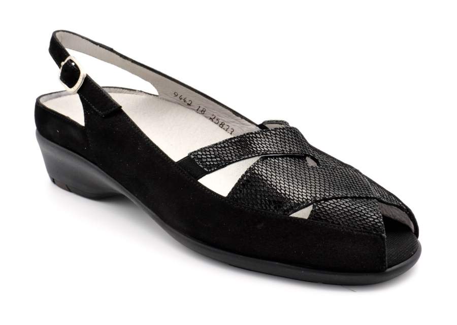 Sandalia ancha y cómoda para mujer - Zapatos Cómodos Pradillo