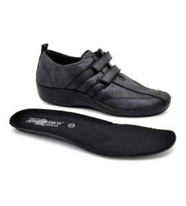 Double Shoe Velcro Lycra Arcopedico M-4251 sininen