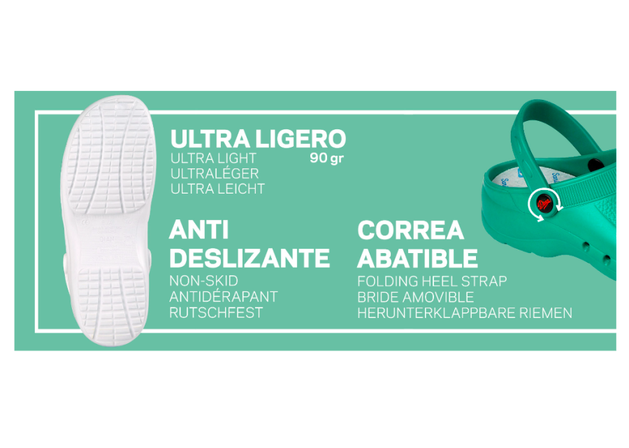 Dian ZUECO DIAN EVA Talla 36 Color VIOLETA