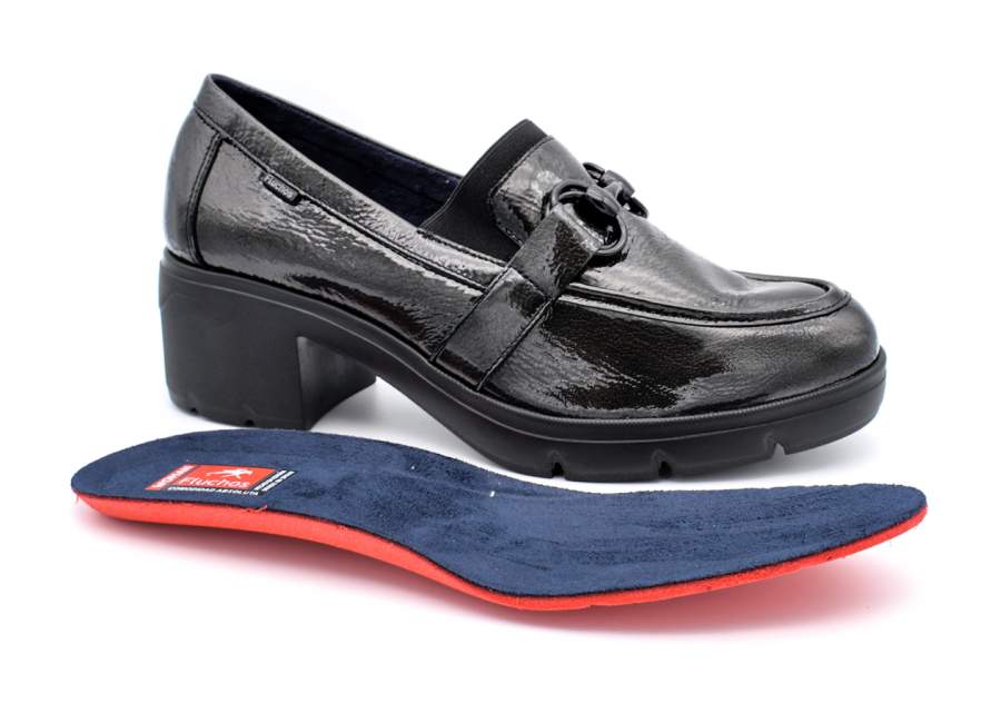 Mocassino Fluchos F2111 Grigio grafite